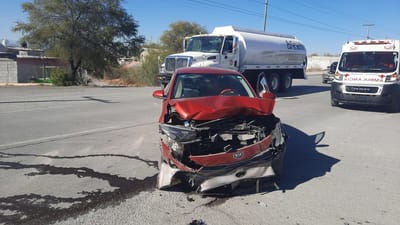 Aparatoso impacto en las Torres deja tres heridos