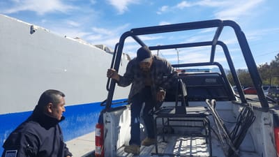 Cae hurtando cable eléctrico dentro de Ahmsa