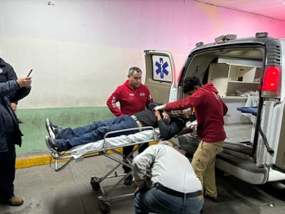 Niño y conductor heridos en una salida de camino