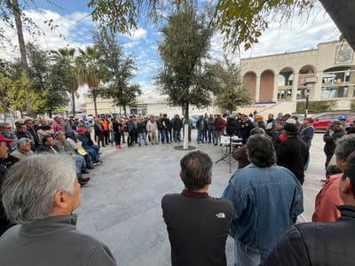 Extrabajadores de AHMSA siguen en espera de respuestas de la federación