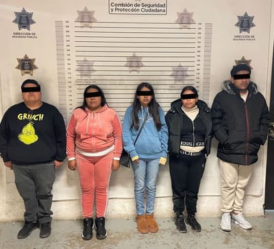  Banda de farderos de Monterrey fue detenida en Saltillo