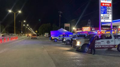 Ladrón comete asalto a mano armada en tienda Oxxo del ejido La Cruz