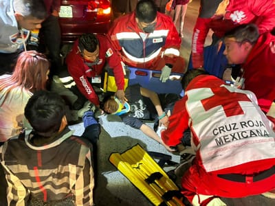 Cuatro heridos en choque de Praderas del Sur
