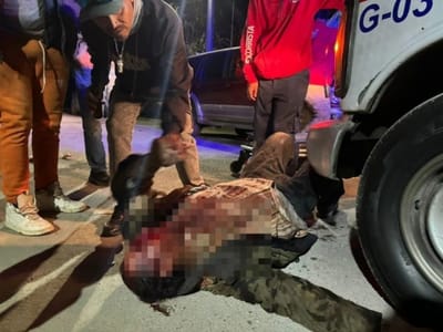 Lo dejan peor que un "Cristo en Viernes Santo"