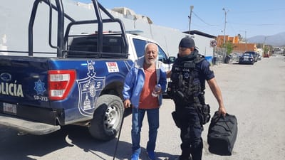 Resguardan a dulce ancianito en Seguridad Pública