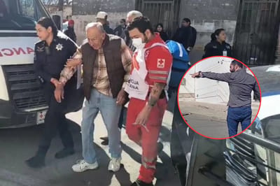 Hombre agrede a anciano por haber atropellado y matado a su perro