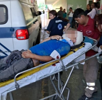 Motociclista gravemente herido tras accidente en la avenida Obrero Unido