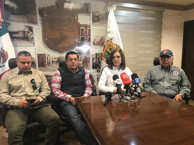Autoridades de Frontera destacan coordinación y respuesta ante incendio en centro comercial