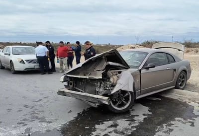 Accidente en el Bulevar Los Olivos deja daños materiales