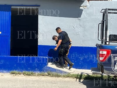 Hombre armado con cuchillo fue detenido tras persecución en Monclova