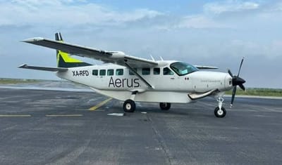 Aerus mantendrá tres vuelos diarios entre Monterrey y Piedras Negras en marzo
