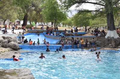 Parque La Cascada de Múzquiz reabre con nuevas instalaciones
