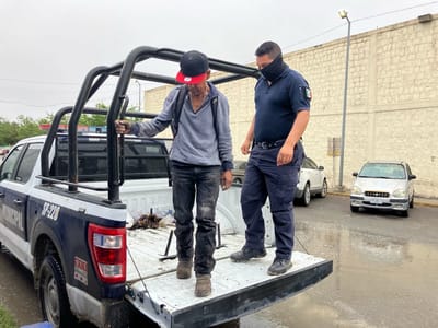 Operativo policial en Monclova: detienen a hombre por conducta sospechosa