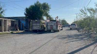 Corto circuito causa incendio en Sabinas: sin lesionados, pero con grandes pérdidas