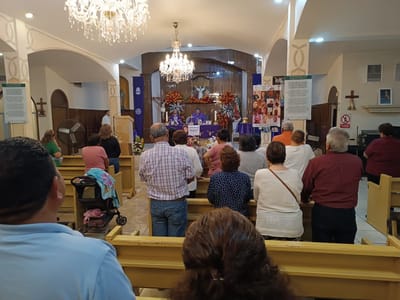 Misa en honor a personas desaparecidas en Región Centro de Coahuila
