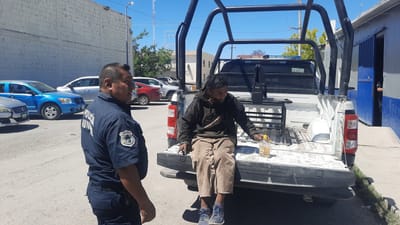 Detienen a 'Pepito' por ingerir bebidas embriagantes en la vía pública