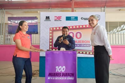 100 Mujeres Dijeron NO a la Violencia en Monclova
