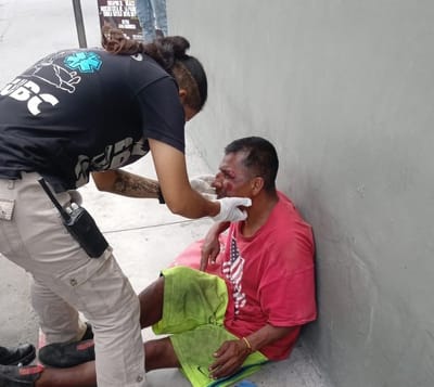 “Pepito” cae de lleno al pavimento y genera movilización en Monclova
