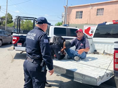 Lavacoches detenido por robo a limosnero en Monclova