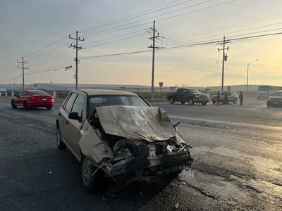 “Se atravesó sin mirar”: brutal accidente en Saltillo