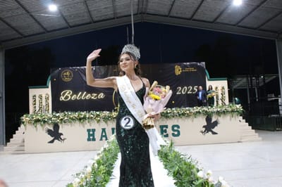 María Jimena Contreras Morales, alumna de Ingeniería Química, gana el certamen Belleza Tec 2025 en Sabinas