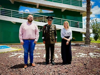 Coronel Mario Noé Martínez imparte conferencia sobre cultura y compromiso de seguridad nacional en TecNM Múzquiz