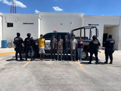 Operativo estatal deja seis detenidos por faltas en colonias conflictivas