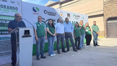 Arranca obra de 2.2 MDP para mejora en sistema de agua en la colonia Primero de Mayo