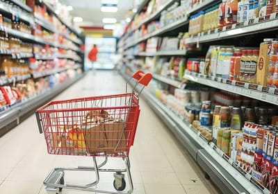 Ingresos del comercio minorista caen 1.0% en abril