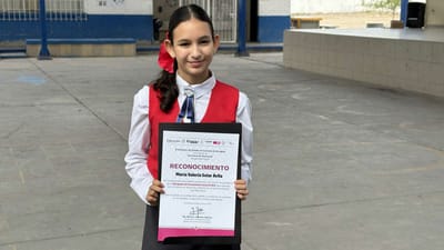 María Valeria gana Olimpiada del Conocimiento en Coahuila 