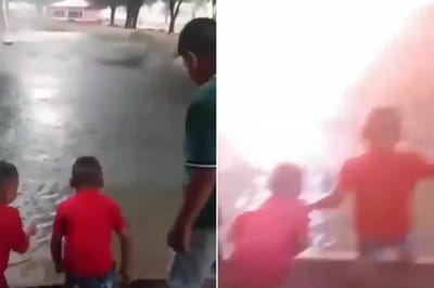 Niños se salvan de milagro tras caída de rayo en el Parque Xochipilli 1 de Monclova