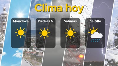 Clima extremo en Coahuila: ¿dónde lloverá y dónde hará más calor?