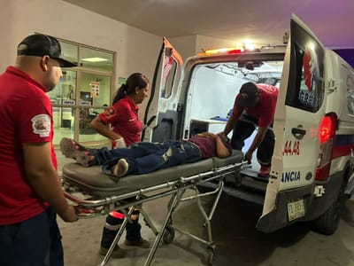 Le quiebran mandíbula en feroz riña 