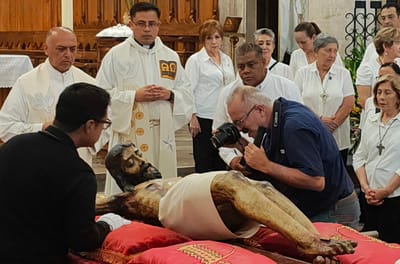 Santo Cristo de Saltillo se encuentra en óptimo estado: INAH