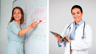Mujeres dominan fuerza laboral en sector educativo y de salud