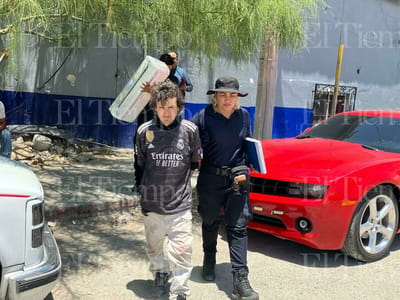 Detienen a sujeto por robo en primaria de Monclova
