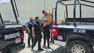 Detienen a hombre armado tras amenazar a policías en Monclova