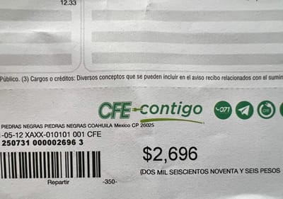 Recibos de luz impagables asfixian los hogares de interés social