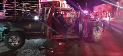 Accidente en carretera 53 deja a conductor al borde de la muerte
