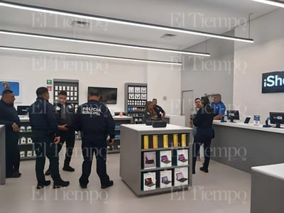 Robo de equipos Apple en I-Shop Paseo Monclova moviliza a la Policía 