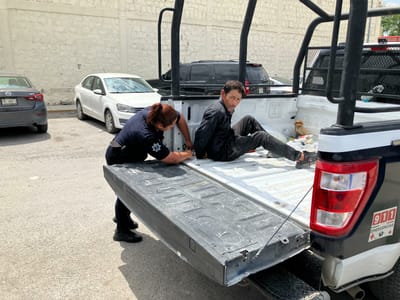 Policía de Monclova detiene a hombre agresivo en colonia Hipódromo