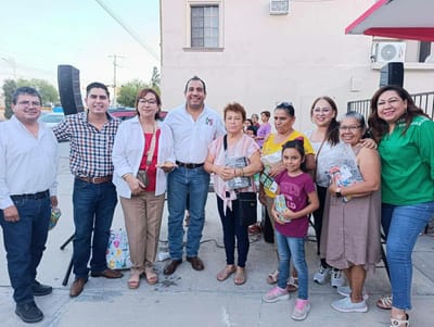 PRI de San Juan de Sabinas realiza rifa de útiles escolares