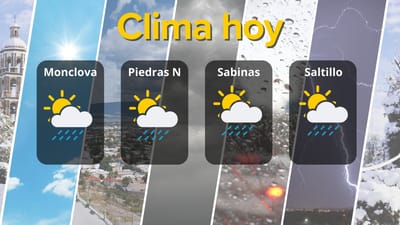 Así estará el clima en Coahuila: ¿lluvias inesperadas en tu ciudad?