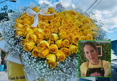 Florerías locales aprovechan la tendencia creciente de flores amarillas