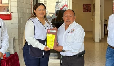 Cruz Roja Sabinas recibe donativo médico clave valorado en 400 mil pesos