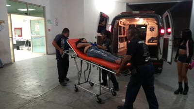 Joven lesionada tras ser agredida en una cantina