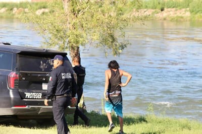 Una tragedia en el río Bravo: niño fallece arrastrado por la corriente
