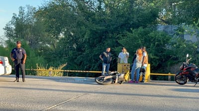 Motociclista resulta lesionado tras accidente vial en Sabinas Coahuila