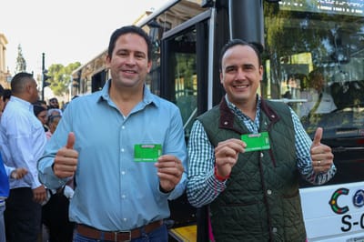 Alcalde de Saltillo llama a cuidar unidades de “Aquí Vamos Gratis”