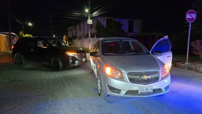 Choque en la colonia Picasso deja una mujer lesionada